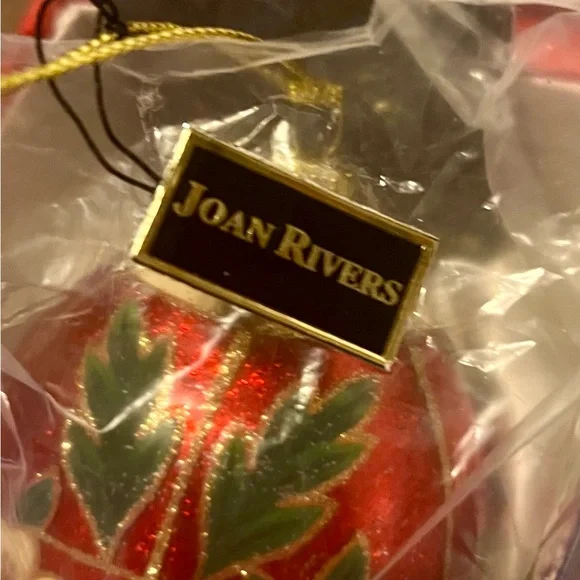 Joan Rivers Faberge Egg Ornaments Set of 4 NWT - Picture 12 of 15